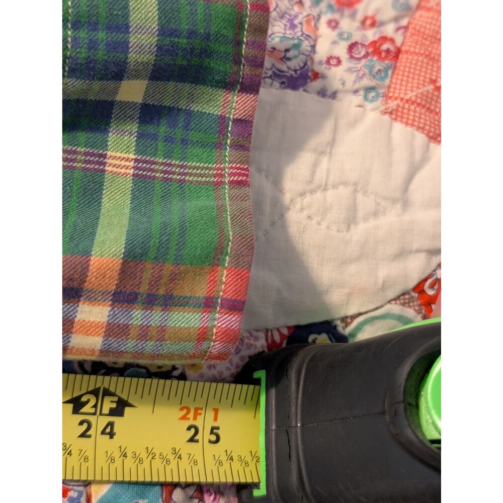 Vintage Polo by Ralph Lauren Green Plaid Button Down Shirt Mens Size L - Picture 9 of 9